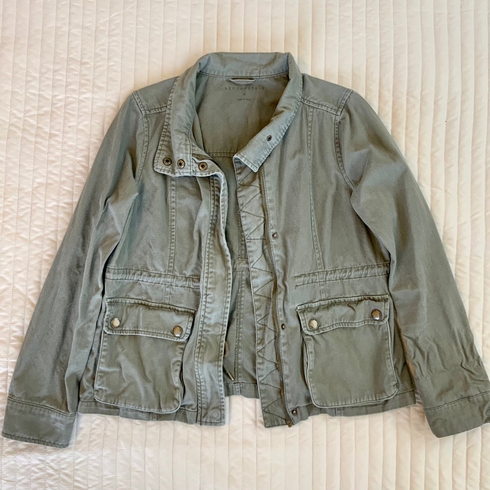 Aeropostale Green Utility Jacket